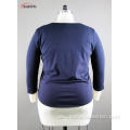 200grams cotton jersey 3/4 sleeve t-shirt